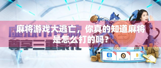 麻将游戏大逃亡，你真的知道麻将是怎么打的吗？